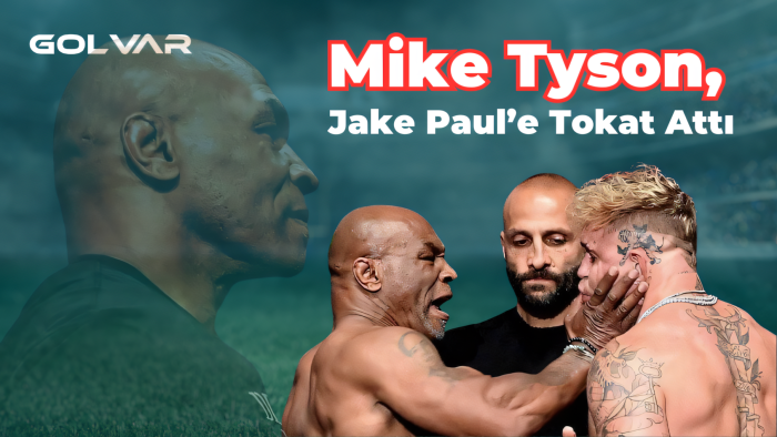 Mike Tyson, Jake Paul'e Tokat Attı. Tarihi Maç Öncesi Gerginlik Tırmanıyor!