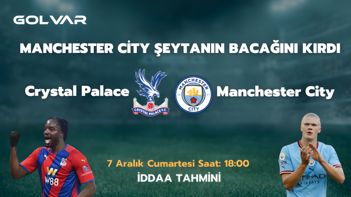 MANCHESTER CİTY ŞEYTANIN BACAĞINI KIRDI!