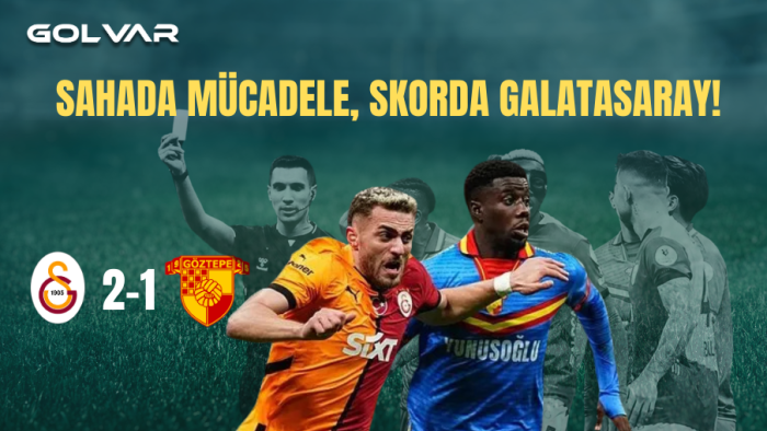 SAHADA MÜCADELE, SKORDA GALATASARAY!