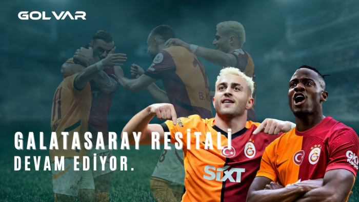 GALATASARAY RESİTALİ DEVAM EDİYOR